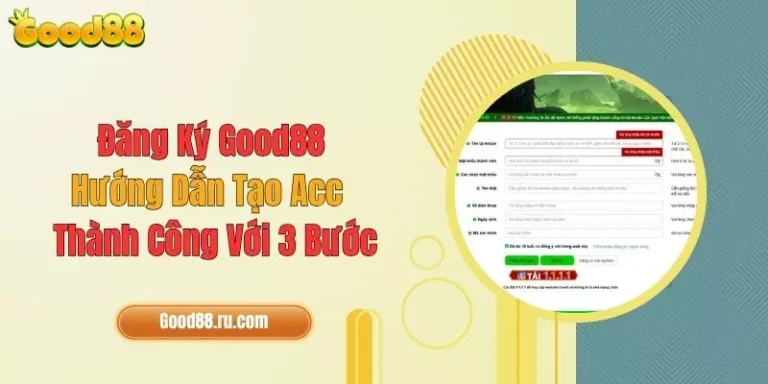 Đăng Ký Good88: Hướng Dẫn Tạo Acc Thành Công Với 3 Bước 2 Đăng Ký Good88: Hướng Dẫn Tạo Acc Thành Công Với 3 Bước